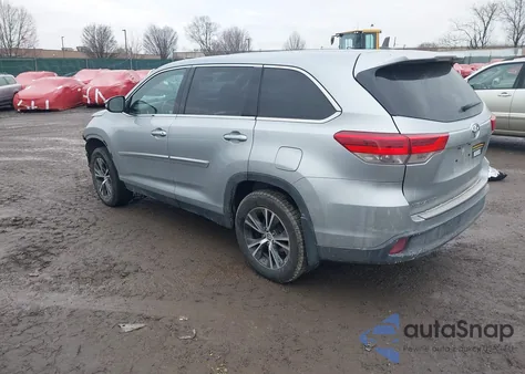 2019 Toyota Highlander Le из США, поврежденный, VIN 5TDBZRFH4KS964178